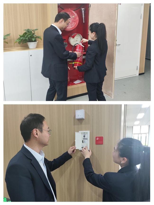 筑牢安全防线 护航平安假期——绍兴银行台州温岭支行开展五一节前安全生产工作