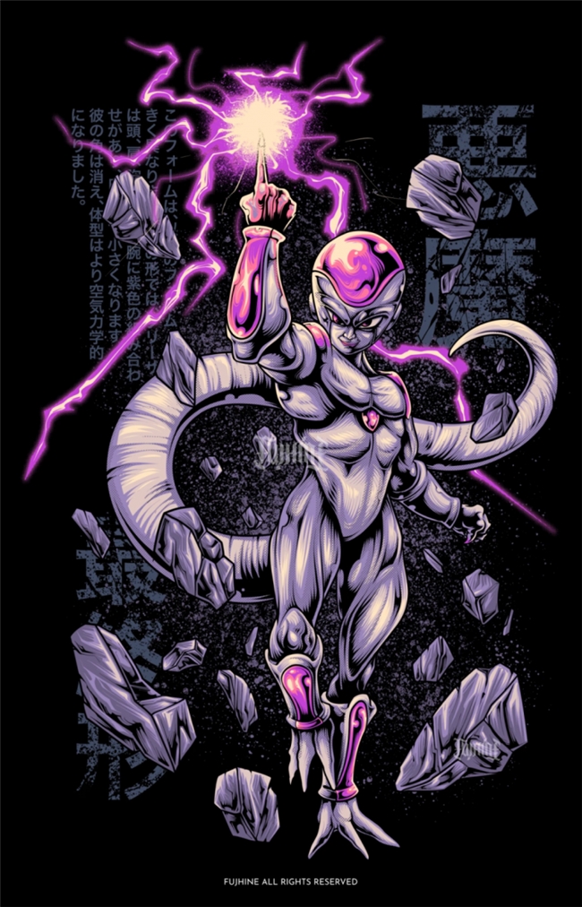 印尼插画师 Fujhine:色彩鲜活、活力满溢,玩转经典动漫游戏符号的创作