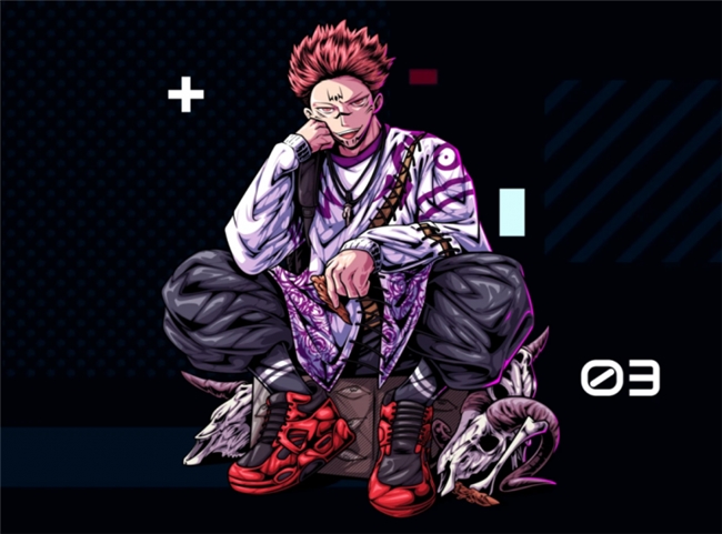 印尼插画师 Fujhine:色彩鲜活、活力满溢,玩转经典动漫游戏符号的创作