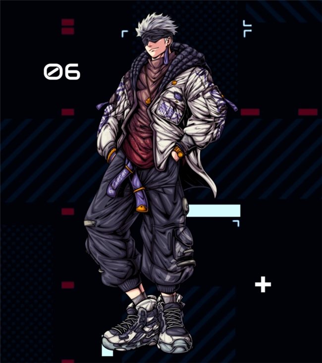 印尼插画师 Fujhine:色彩鲜活、活力满溢,玩转经典动漫游戏符号的创作