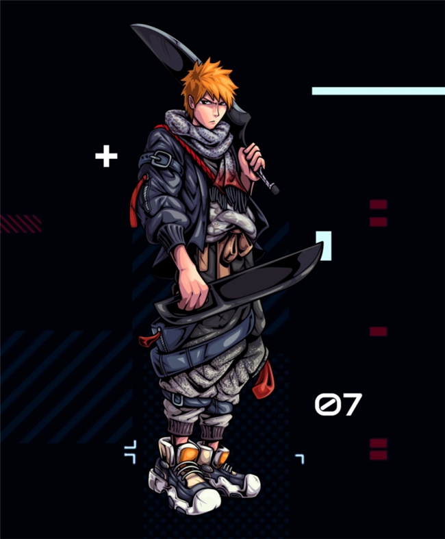 印尼插画师 Fujhine:色彩鲜活、活力满溢,玩转经典动漫游戏符号的创作