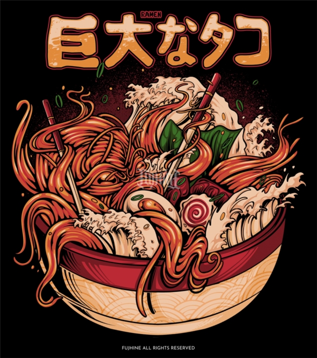 印尼插画师 Fujhine:色彩鲜活、活力满溢,玩转经典动漫游戏符号的创作