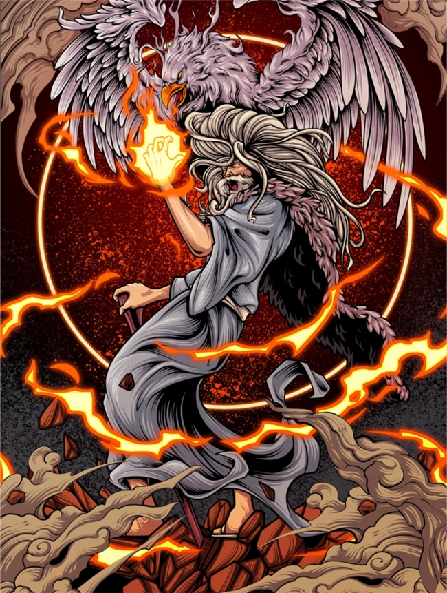 印尼插画师 Fujhine:色彩鲜活、活力满溢,玩转经典动漫游戏符号的创作