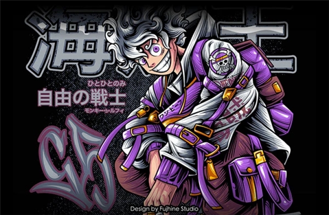 印尼插画师 Fujhine:色彩鲜活、活力满溢,玩转经典动漫游戏符号的创作