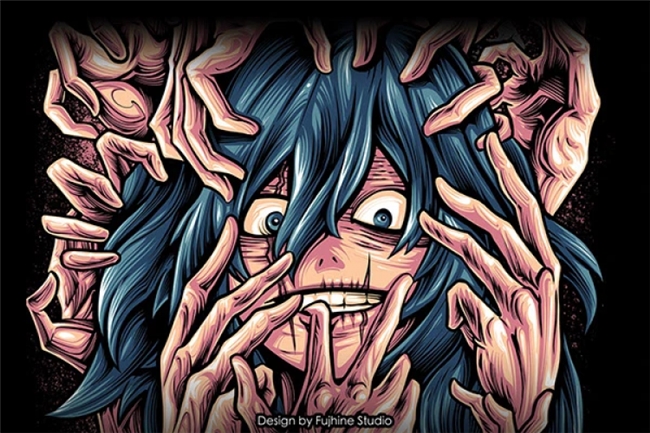 印尼插画师 Fujhine:色彩鲜活、活力满溢,玩转经典动漫游戏符号的创作