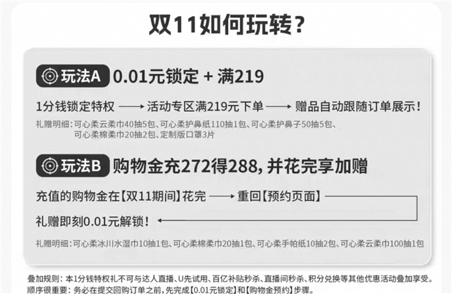 可心柔双十一攻略：用柔软治愈日常，用优惠锁定品质生活