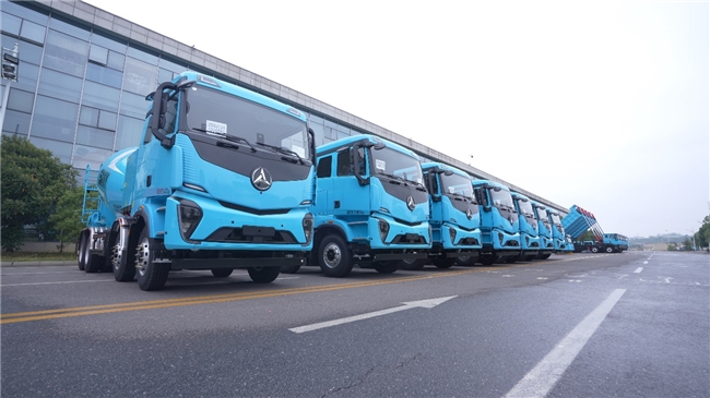第 10000 台三一电动搅拌车下线 工程机械电动化规模化提速