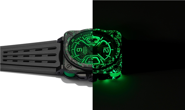 Bell & Ross 柏莱士推出限量新作BR-X3 Night Vision夜光飞行腕表