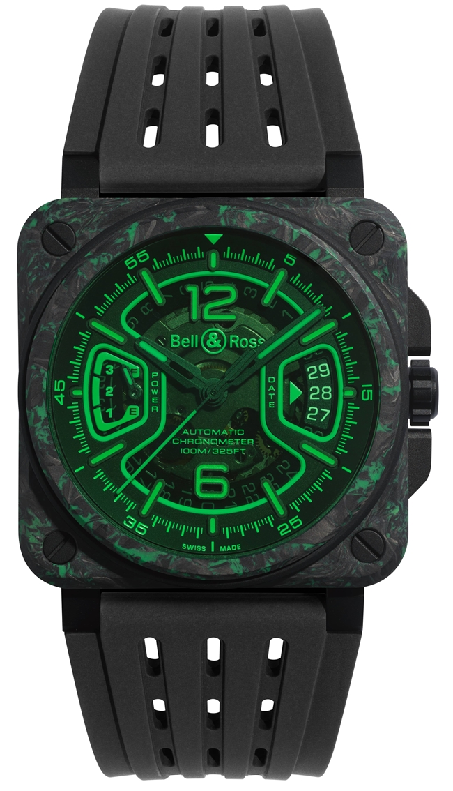 Bell & Ross 柏莱士推出限量新作BR-X3 Night Vision夜光飞行腕表
