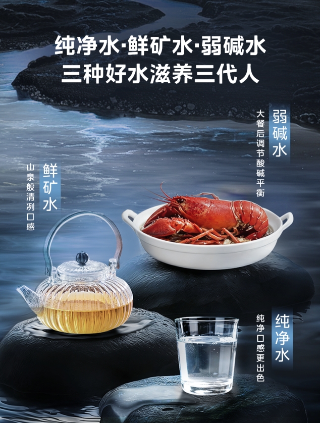 从安全基础到健康进阶，美的飞瀑弱碱净水器打造健康饮水新范式