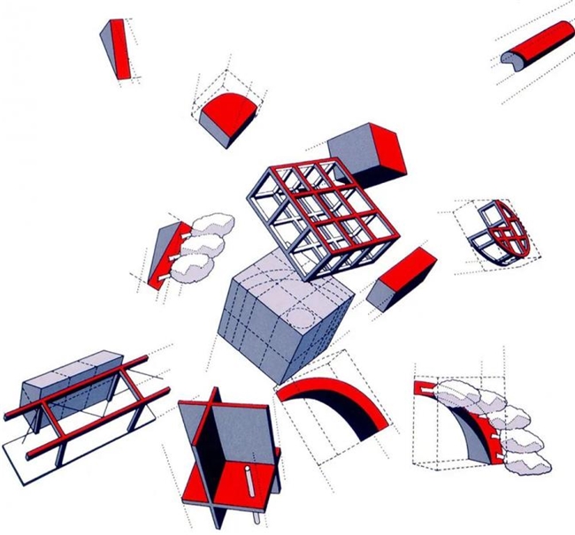 Bernard Tschumi 的维莱特公园:解构主义建筑先驱与巴黎城市复兴实践