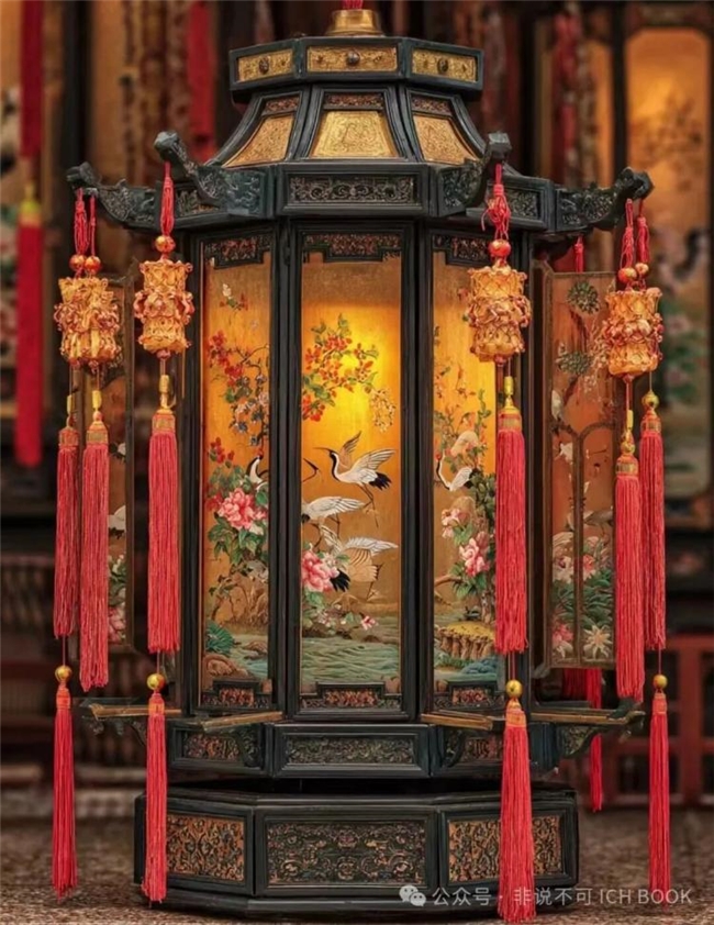 灯火映千年,宫灯里的中式美学与文化传承