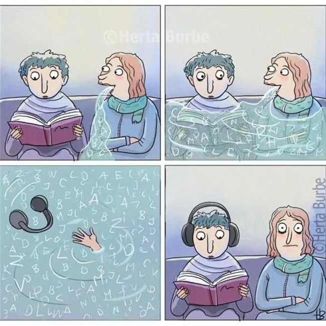 20幅黑色幽默漫画:反转剧情笑不停,藏着生活真相