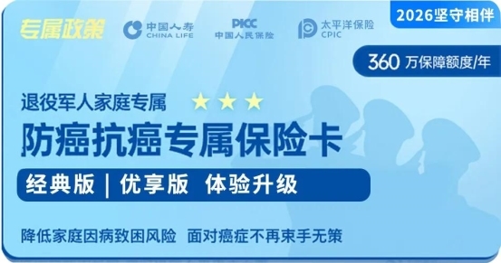 每年最高额度360万元！只限退役军人及家属办理→