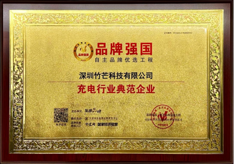 竹芒科技入选品牌强国典范，以创新实力引领充电行业发展