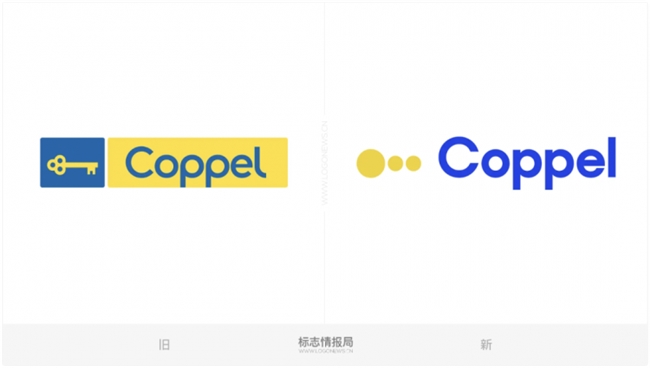 钥匙符号抽象升级！Coppel新LOGO用三个圆点连接用户人生关键节点