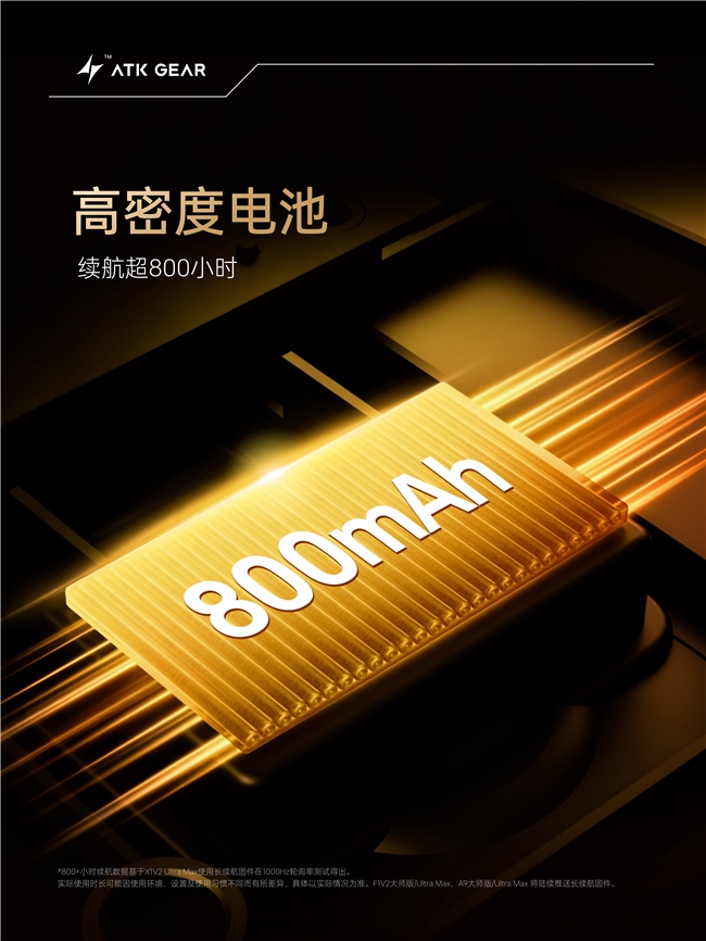 性能跃迁！全新自研54系列绝鲨MAX方案 ATK 烈空X1 V2鼠标 焕芯登场！