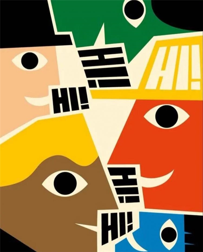 多巴胺配色+抽象图形，掌握设计界“流量密码”