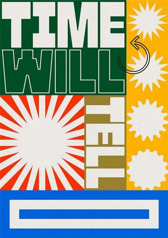 多巴胺配色+抽象图形，掌握设计界“流量密码”