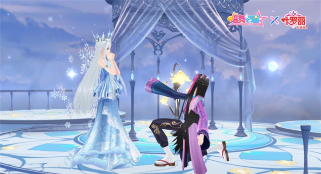 守护的力量！《唱舞全明星》叶罗丽联动第二弹，冰公主&颜爵时装上线