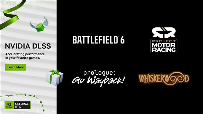 Project Motor Racing等游戏支持DLSS 4