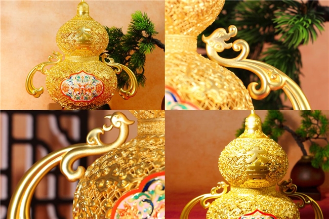 中华福文化国际交流盛典暨《金丝宫韵·大吉福禄瓶》全球首发会在西安隆重举行