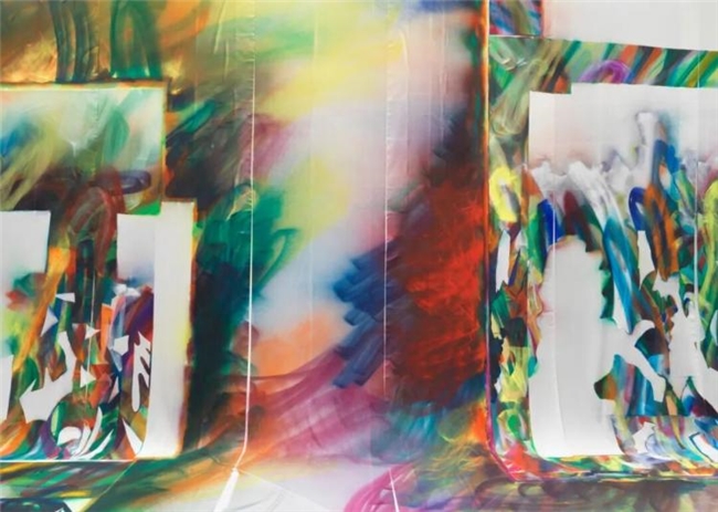 喷枪之下的色彩狂想,卡塔琳娜・格罗斯的多感官艺术