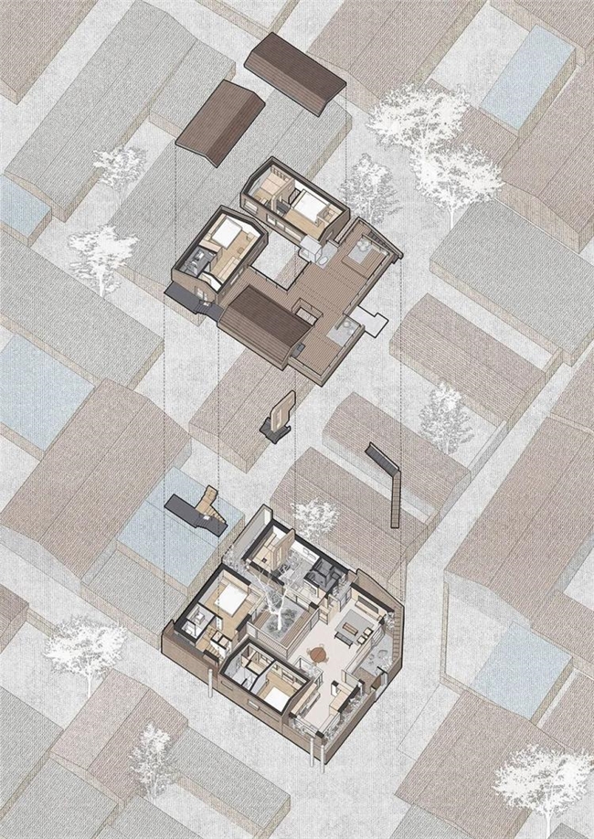 肌理相融 时光共生:北京三代家庭住宅设计