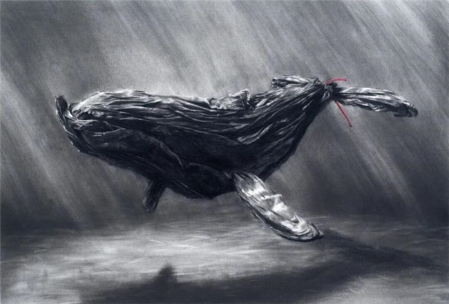 当垃圾成为主角,《垃圾时代》插画里的生态荒诞与现实刺痛