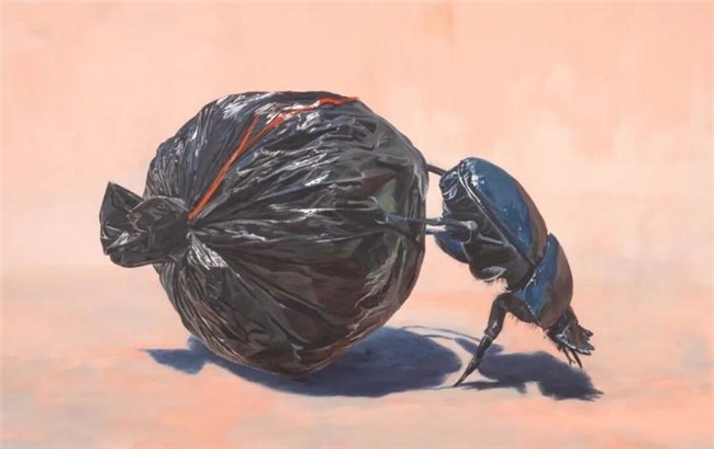 当垃圾成为主角,《垃圾时代》插画里的生态荒诞与现实刺痛