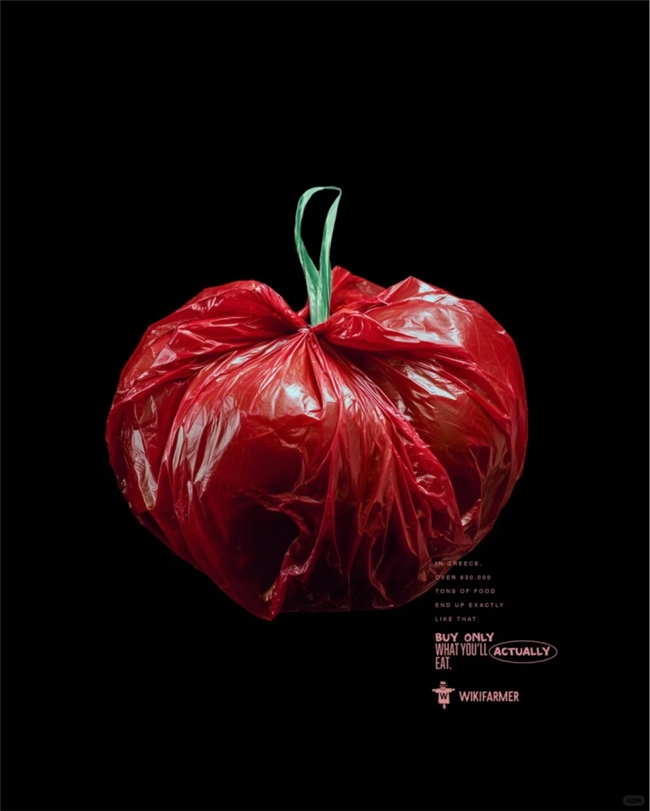 当胡萝卜变垃圾、柠檬诉心事：蔬果创意海报的三重表达密码