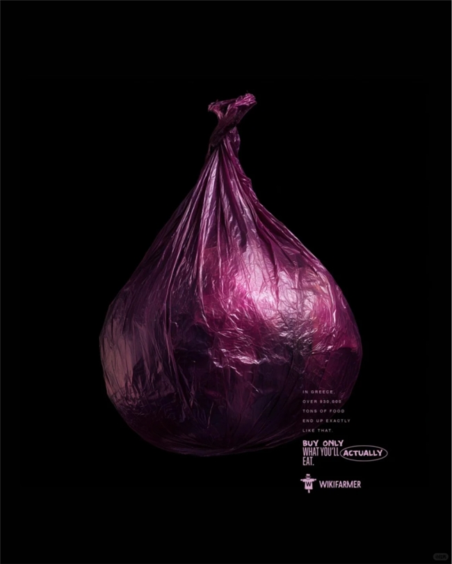 当胡萝卜变垃圾、柠檬诉心事：蔬果创意海报的三重表达密码