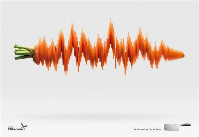 当胡萝卜变垃圾、柠檬诉心事：蔬果创意海报的三重表达密码
