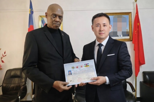 资深媒体人刘建宏受聘中非共和国驻华大使馆文化顾问 启人文交流新程