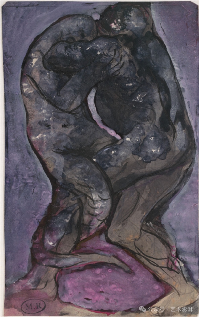 六大板块勾勒艺术轨迹，罗丹素描中的古典传承与现代突破