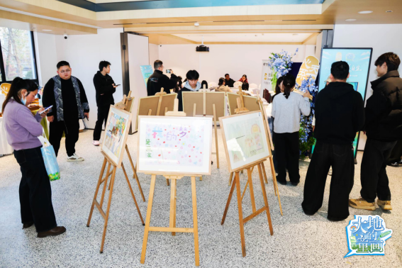 让童画走进江南，2025心系天下《大地的童画》公益展杭州站圆满举办