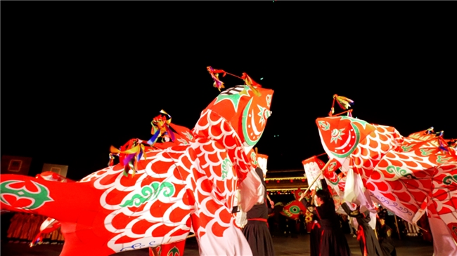 新年舞鱼灯 古城展美景——安徽歙县鱼灯舞文化焕发新机