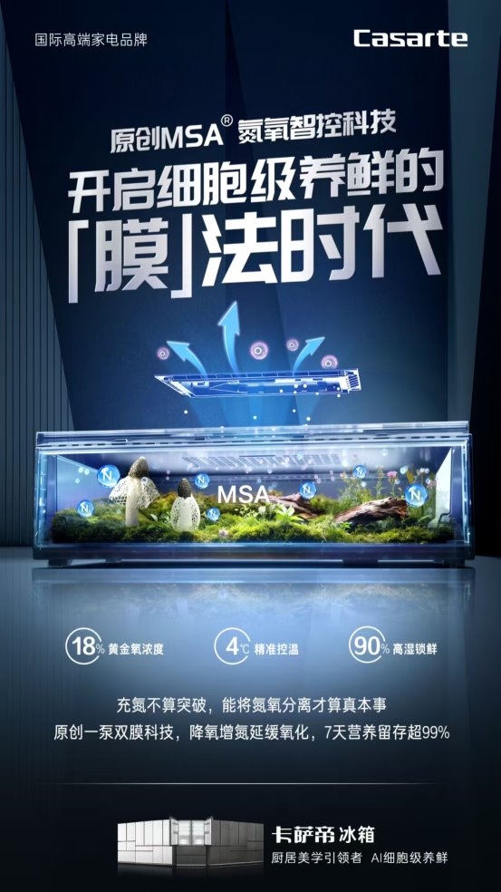 卡萨帝冰箱被认证为开创者并非偶然