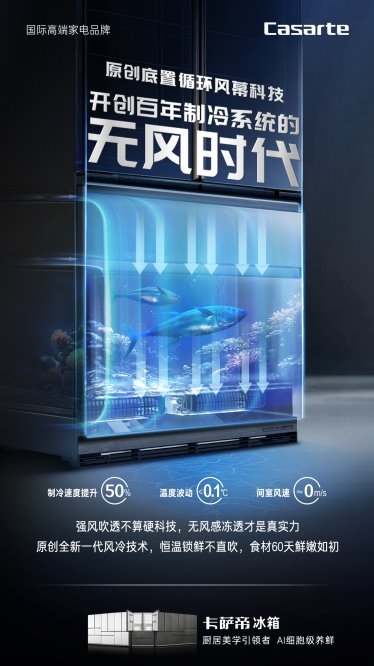 卡萨帝冰箱被认证为开创者并非偶然