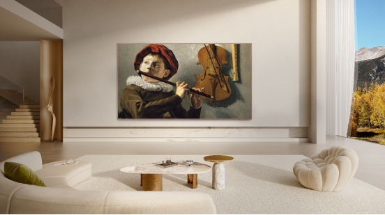 颜值党+画质控直接狂喜！这台能“走”遍全屋的艺术电视太强了！(图8)