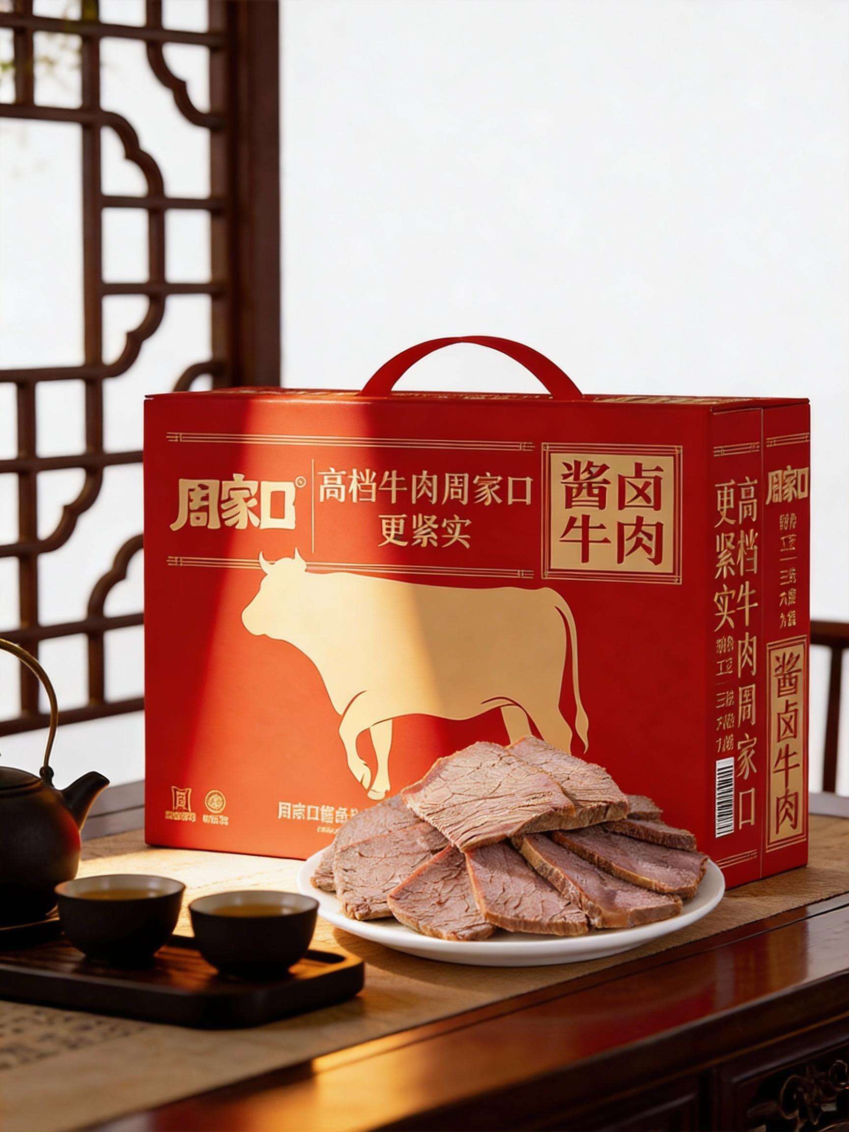 春节礼盒选周家口,中原牛肉品牌征服你的胃