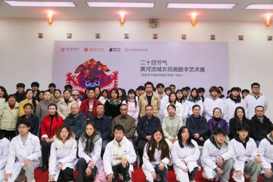 黄河流域农民画在洛阳绽放数字新光彩