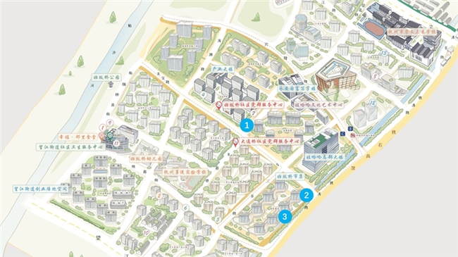 市井烟火遇艺术科技！始版桥街区四大类公共艺术方案征集，塑造城市精神标识