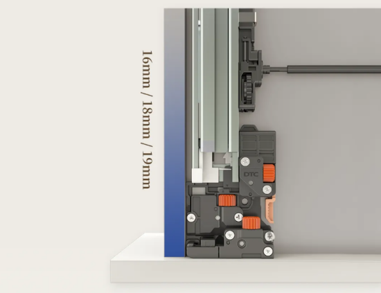 DTC东泰卧龙道滑轨，一轨适配全屋抽屉，解锁百搭新体验