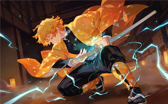 《300英雄》新春玩法仙途上线：放置闯关；我妻善逸同步登场，还原雷之呼吸一之型