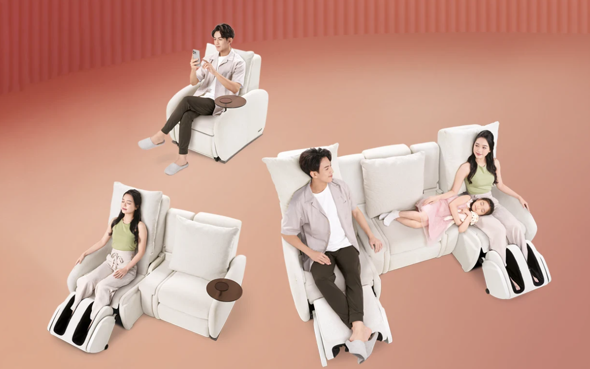 kaiyun体育网页版新年新婚筑爱巢按摩沙发就选OSIM傲胜uDivaSOFA沙发天后(图4)