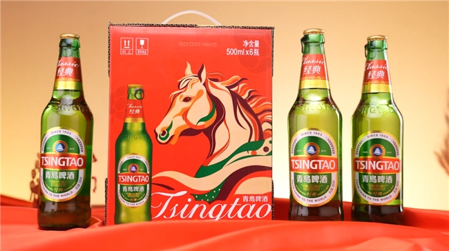 青啤跃动中国年 马年生肖系列新品解锁春节消费市场