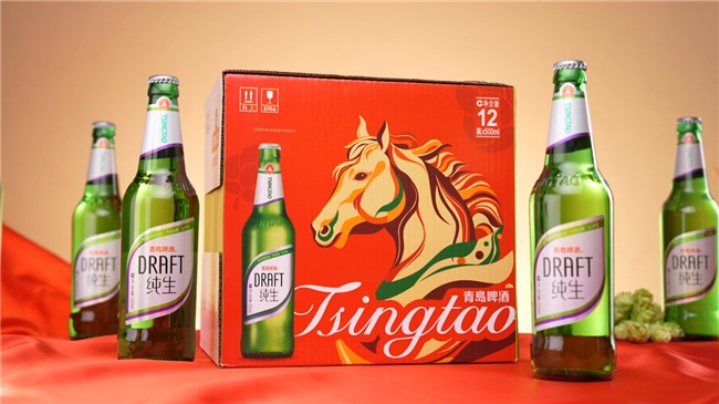 青啤跃动中国年 马年生肖系列新品解锁春节消费市场