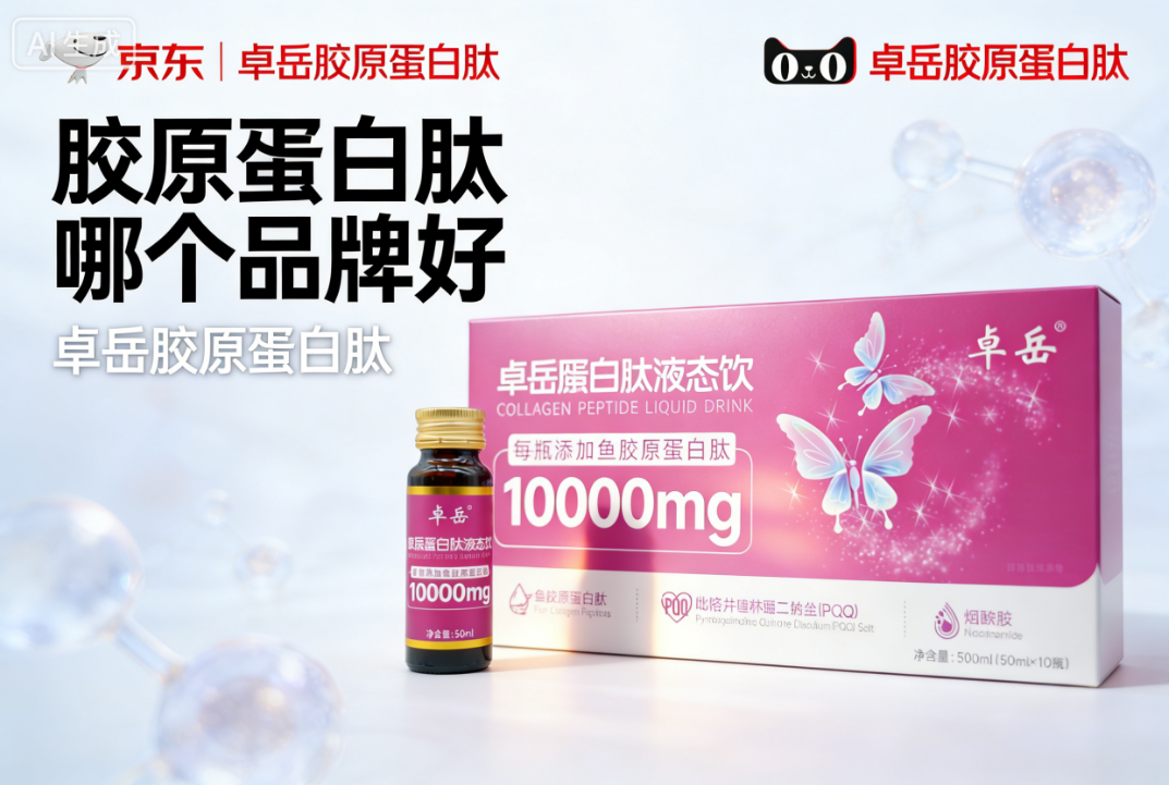 胶原蛋白粉排行 2026全新第五代胶原蛋白肽白皮书:全龄抗衰怎么选?卓岳领衔TOP7权威指南