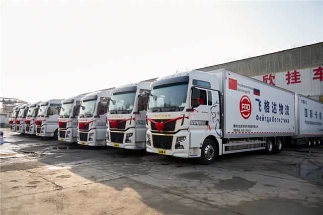 凝心聚力 决胜开门红——汕德卡TIR跨境运输100台暨首批50台成功交付！